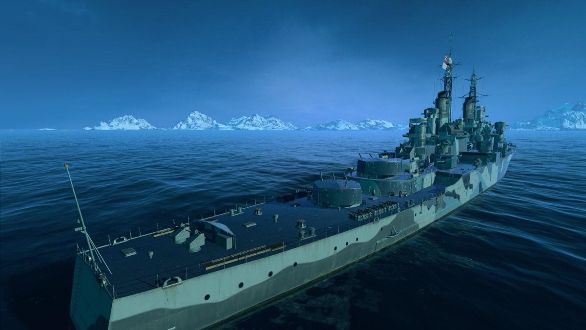 Крейсер Кливленд World of Warships