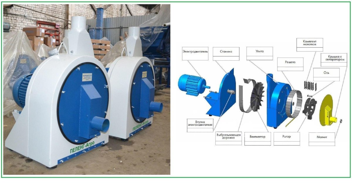 Дробилка пневматическая молотковая ДПМ