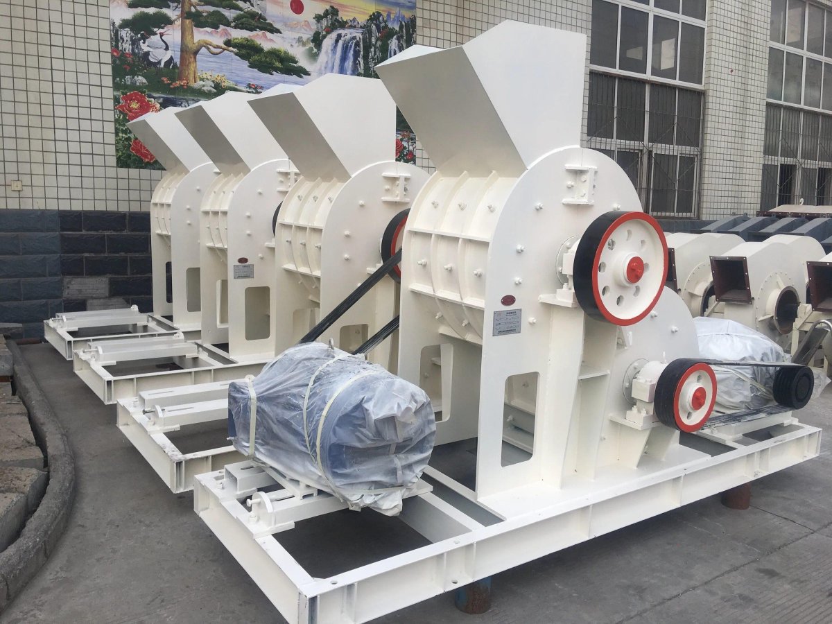 Дробление гипса