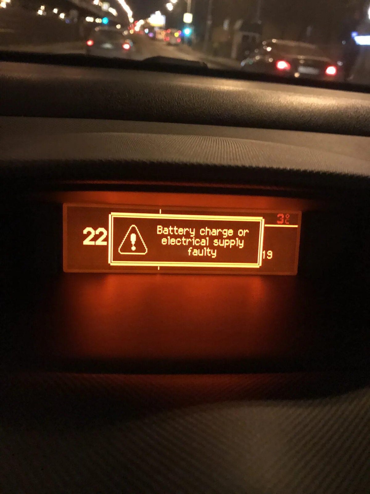 Peugeot 308 Battery charge or electrical