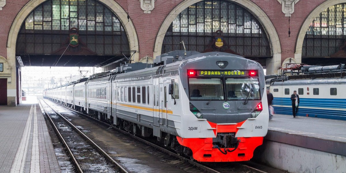 Москва Казанский вокзал эд4м экспресс