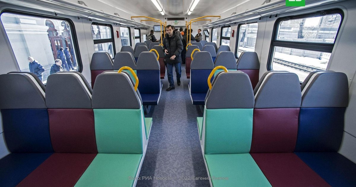 Эп2д электропоезд салон