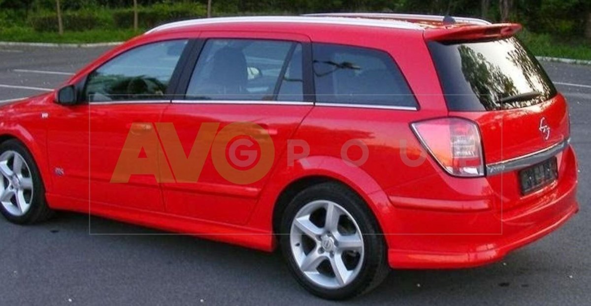 Опель Астра h универсал красная