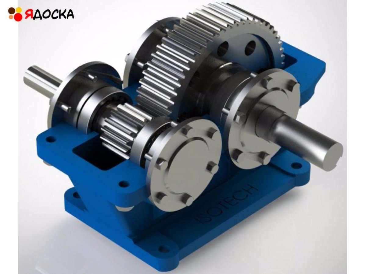 Редуктор шестеренчатый 1к 30