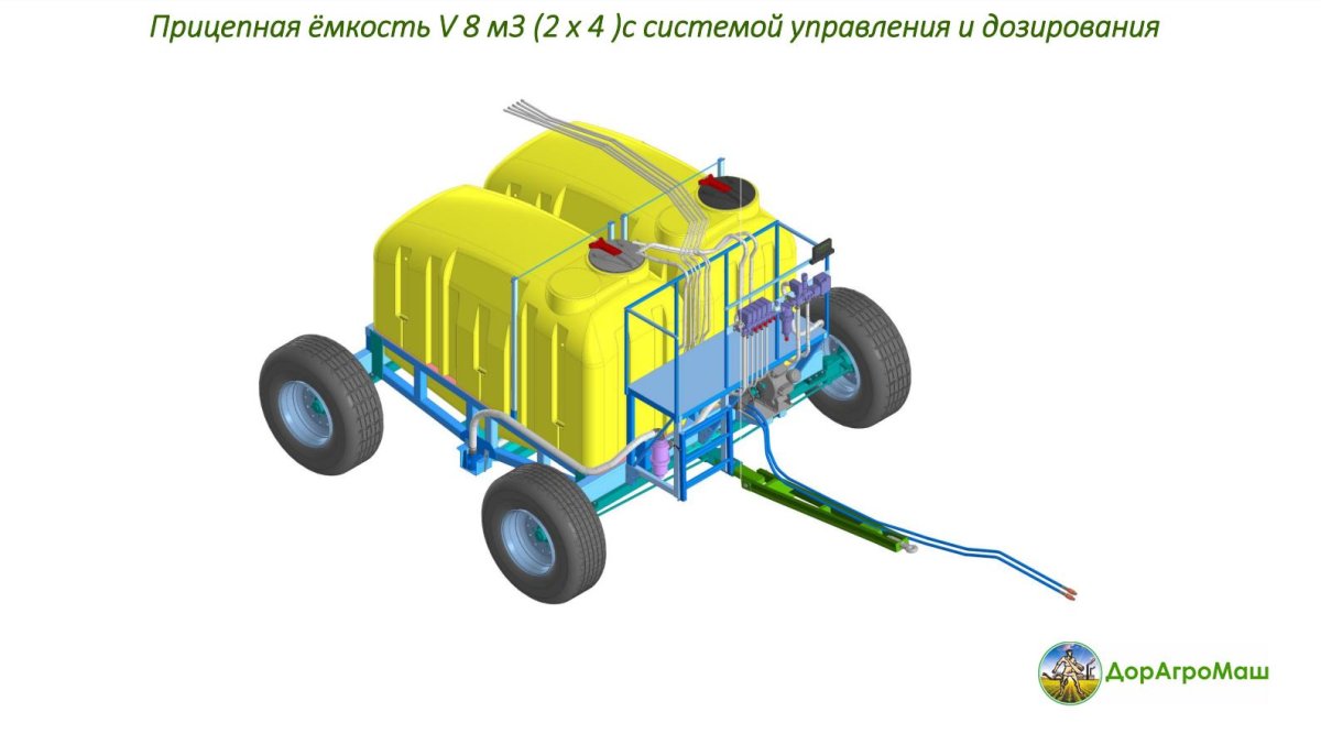 Дозатор для внесения гранулированных удобрений