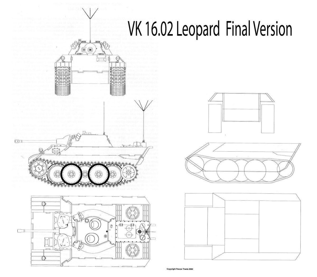 Немецкий танк vk1602 леопард боекомплект