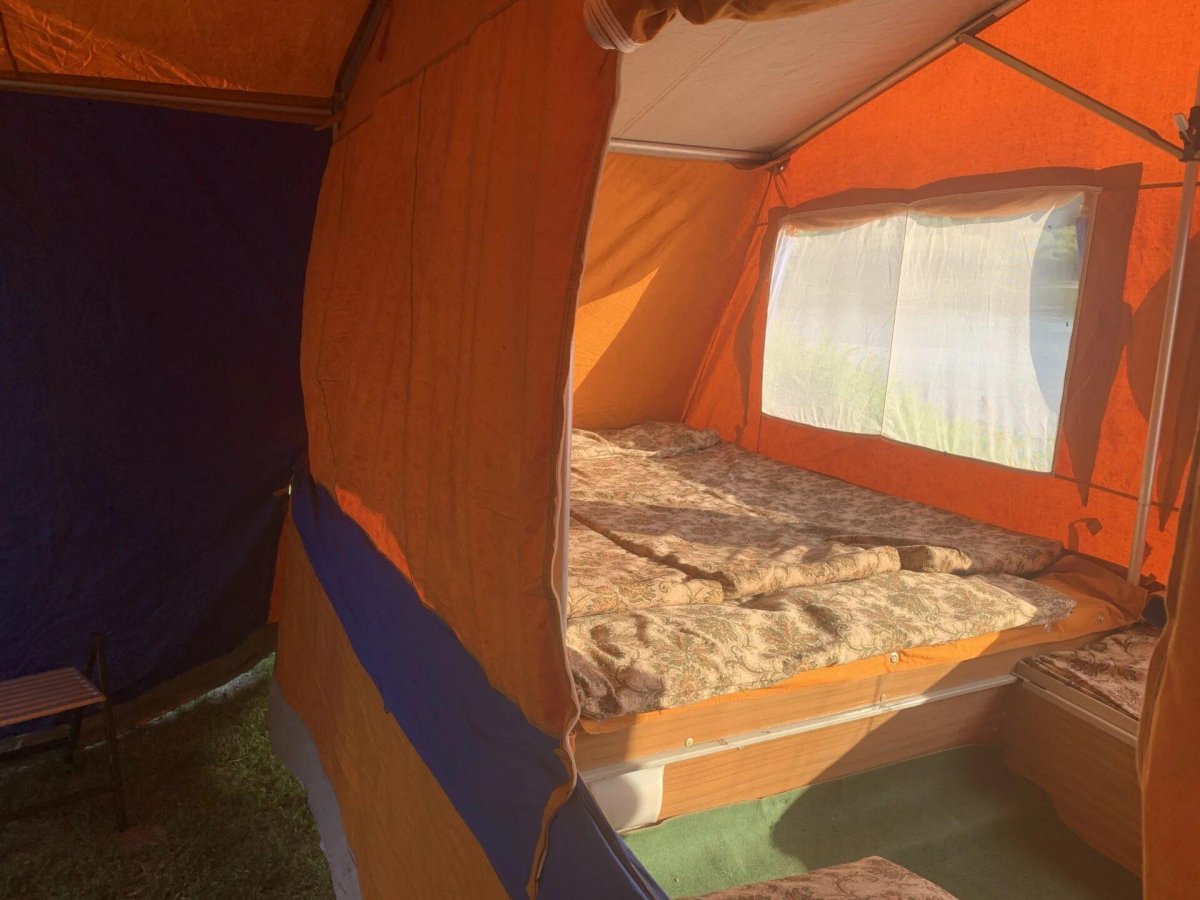 Прицеп Скиф с палаткой