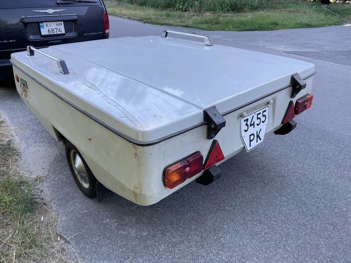 Советский прицеп палатка Скиф 2м