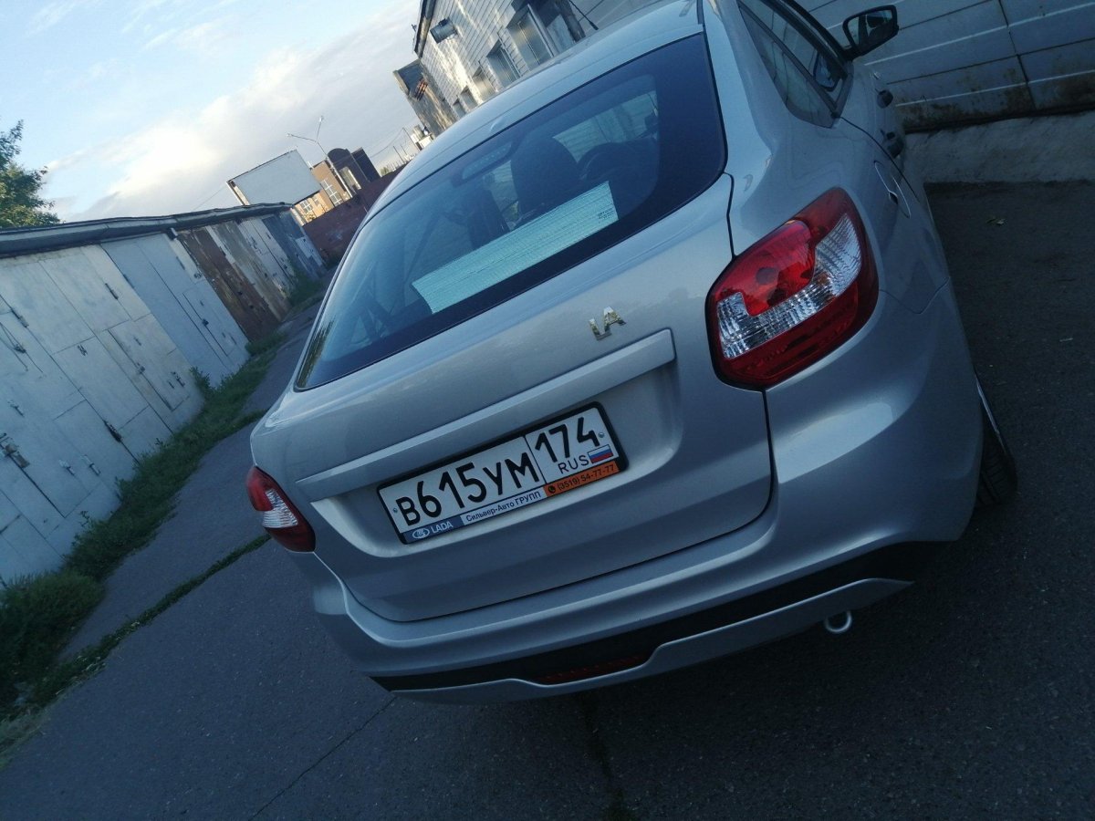 Гранта в стиле Порше лифтбек