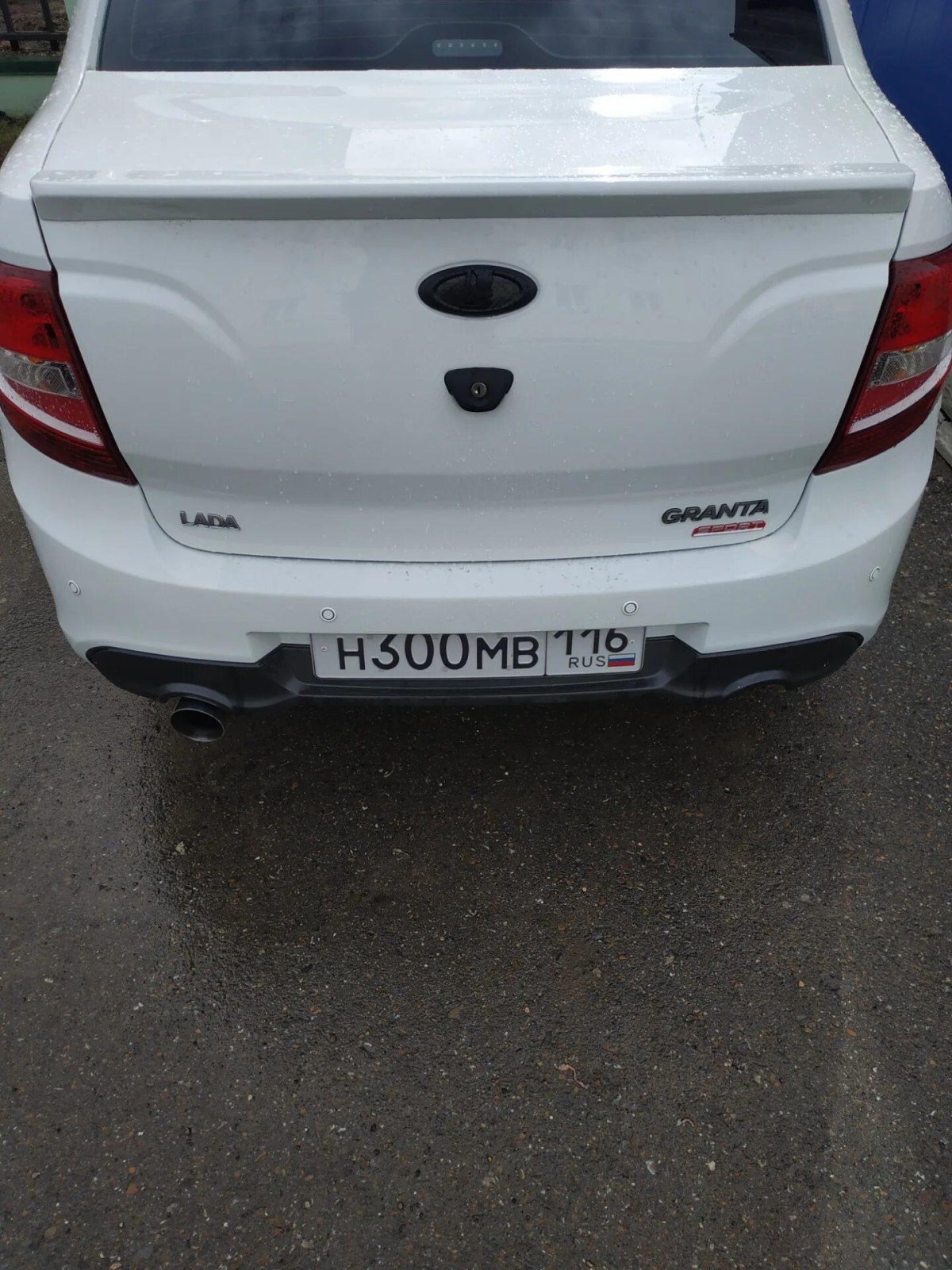 Шильдик Лада Гранта спорт