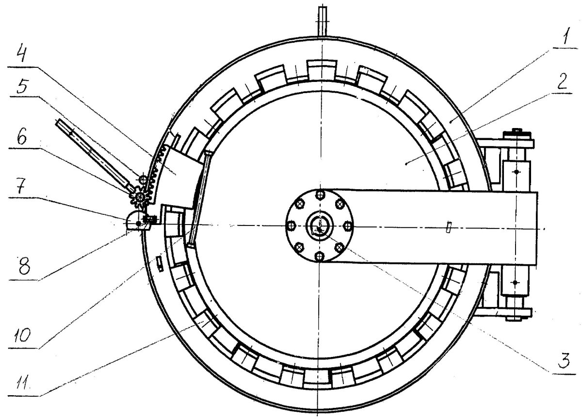 Байонетный затвор автоклава
