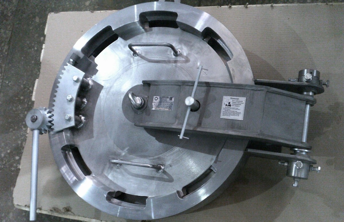 Затвор концевой Байонетный ду700