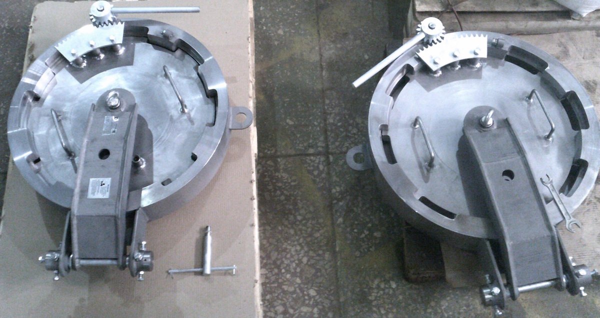 Затвор концевой Байонетный ЗКБ 500 100