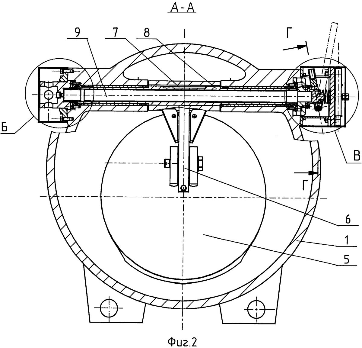 Затвор дисковый пт99058-300