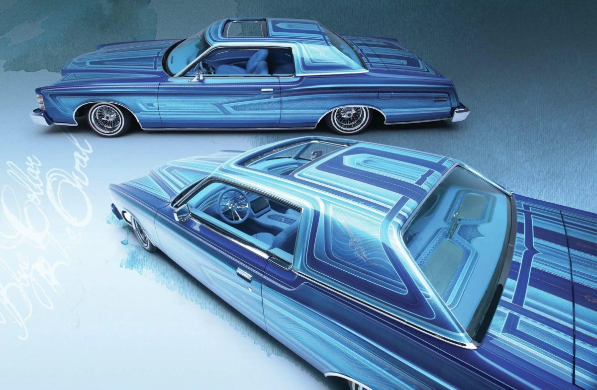 1973 Ford Ltd Blue