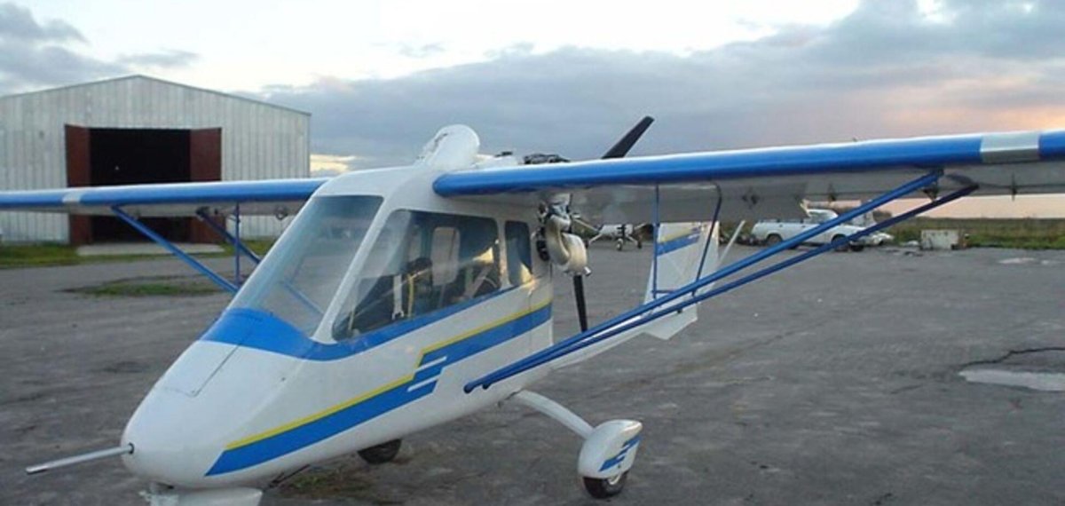 Легкомоторный самолет Бекас