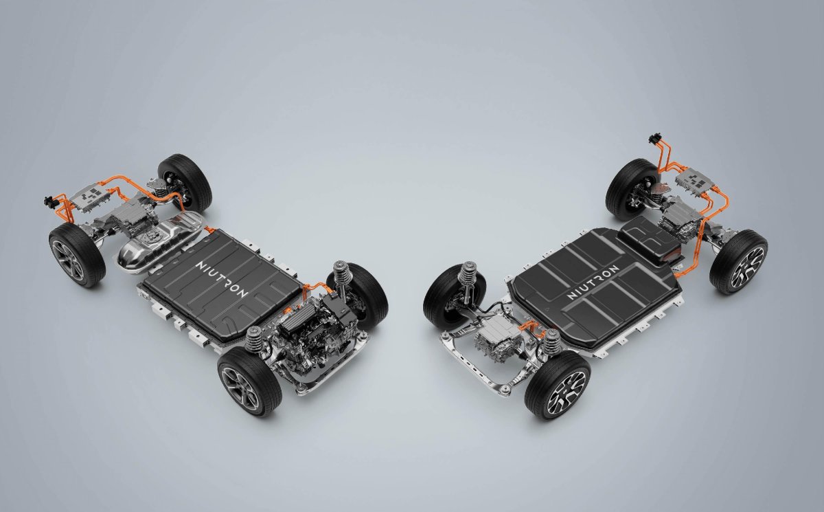 Гибридный электромобиль китайский