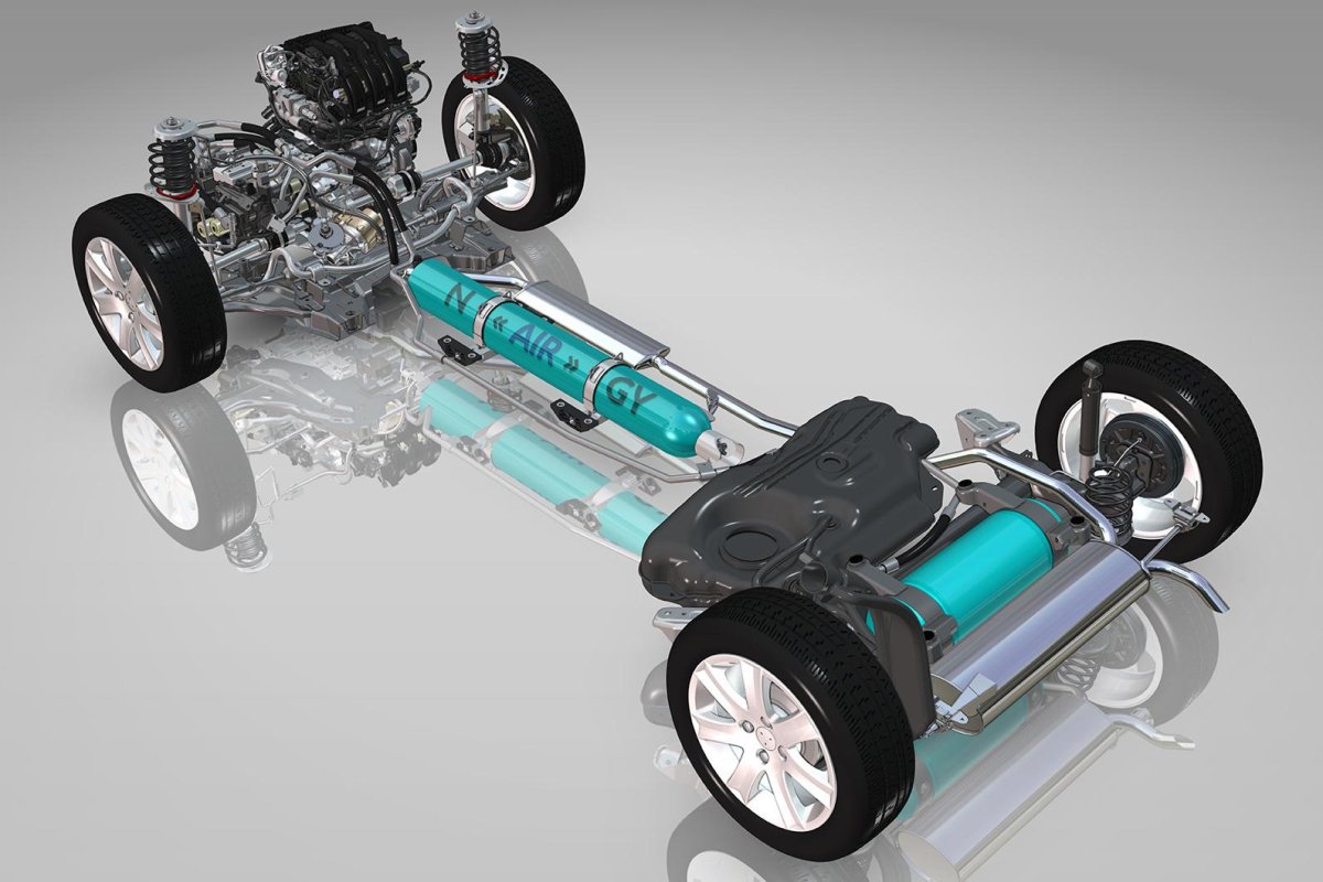 Гибридный автомобиль