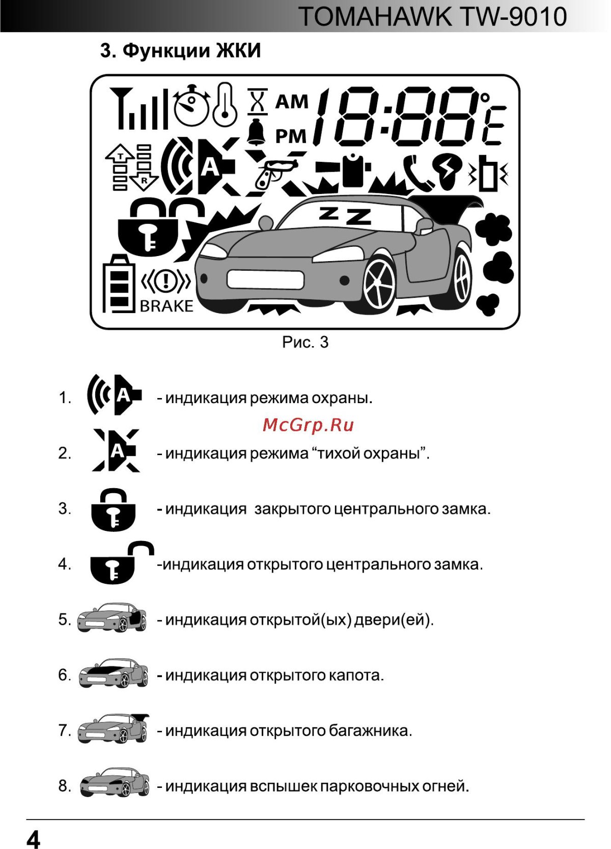 Сигнализация TW 9010