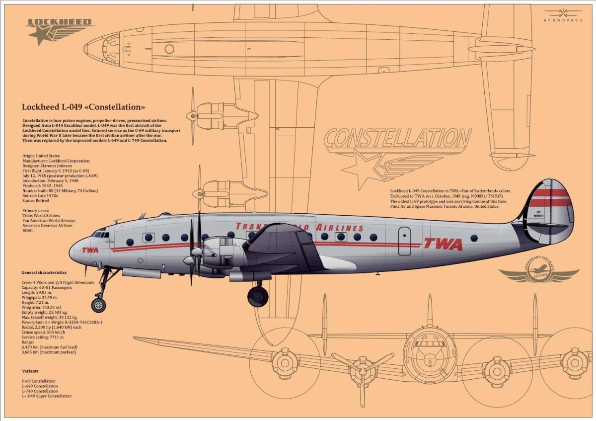 Lockheed l-049 Constellation