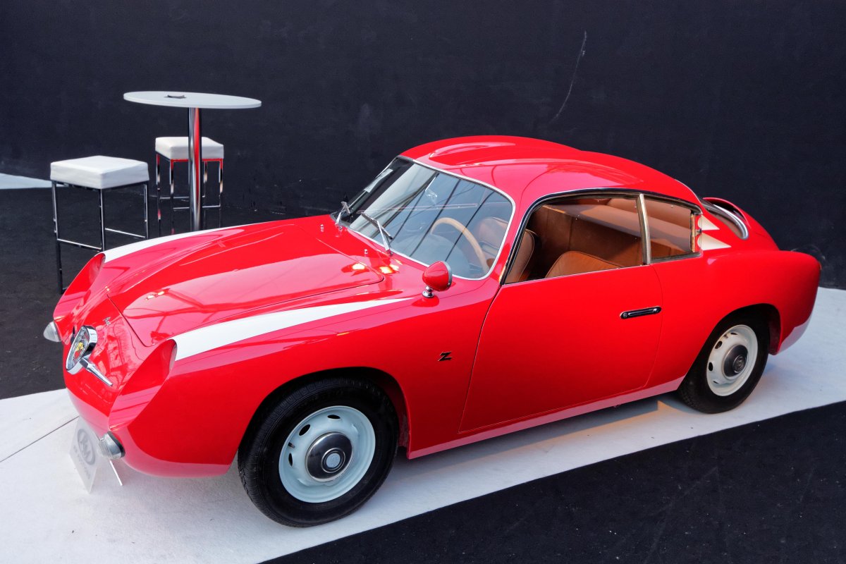 1958 Fiat 750 Abarth 'Double Bubble' by Zagato.