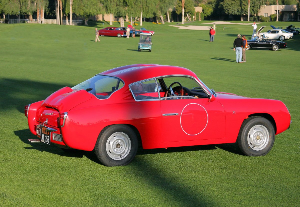 1957 Fiat 750 Abarth Spider Zagato.