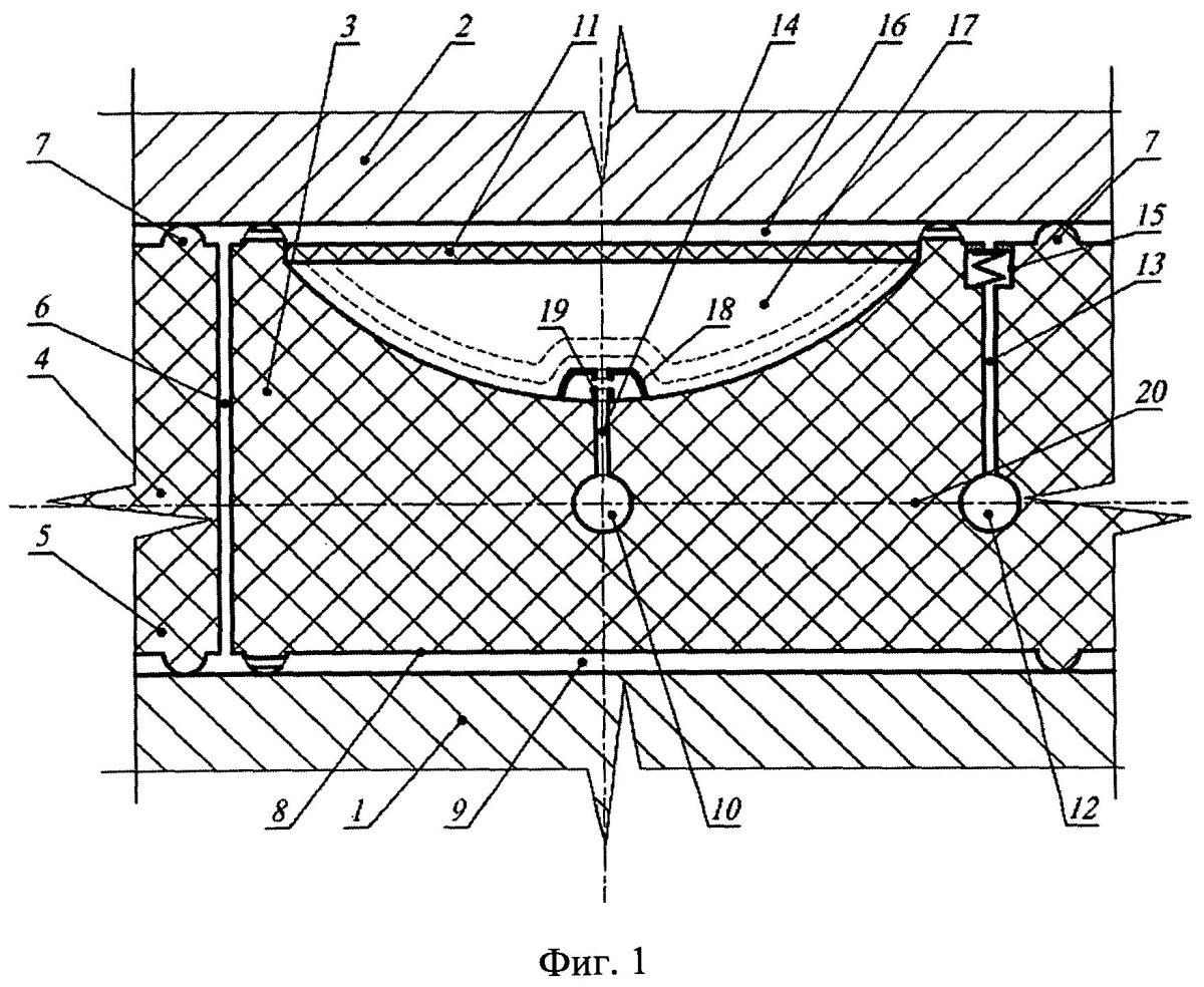 Упругая амортизирующая прокладка