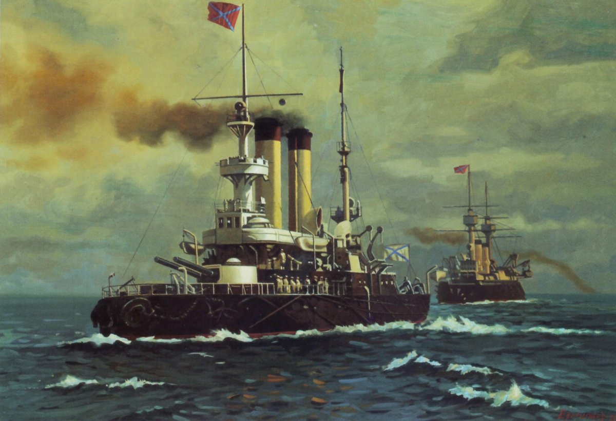 Броненосец Адмирал Ушаков Цусима