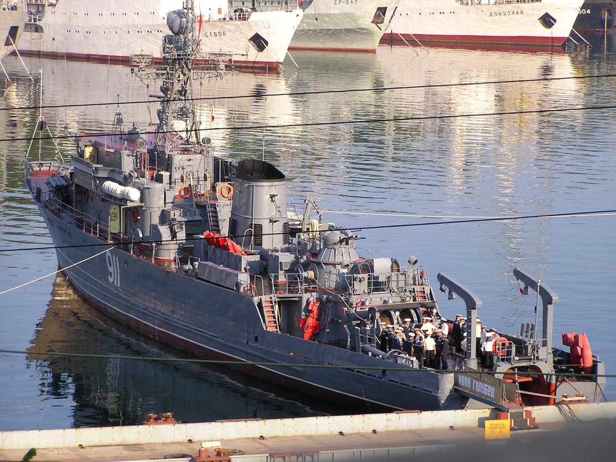 Морской тральщик «Иван Голубец»