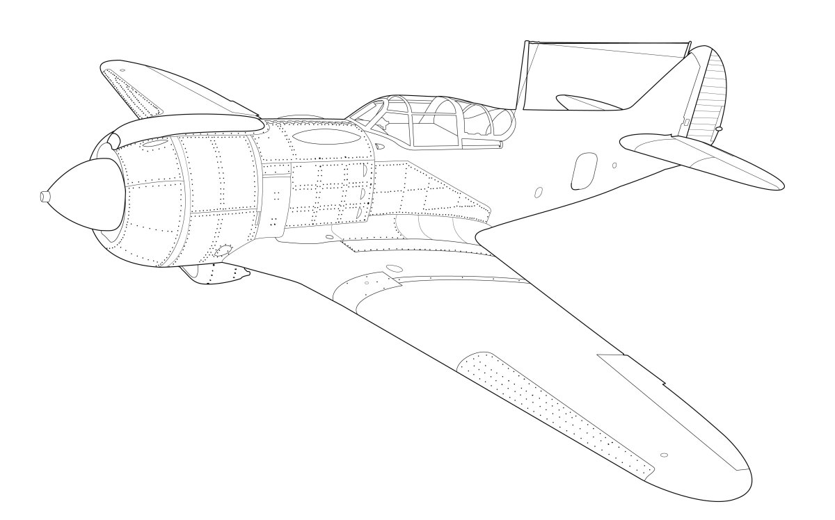 Ла-5 истребитель
