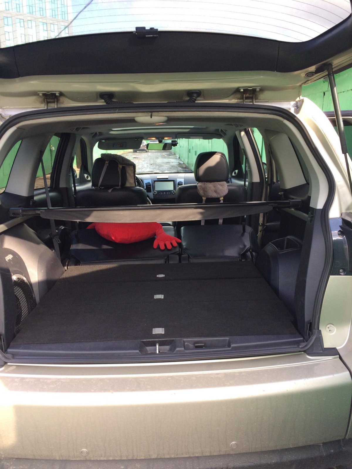 Mitsubishi Outlander 2008 багажник