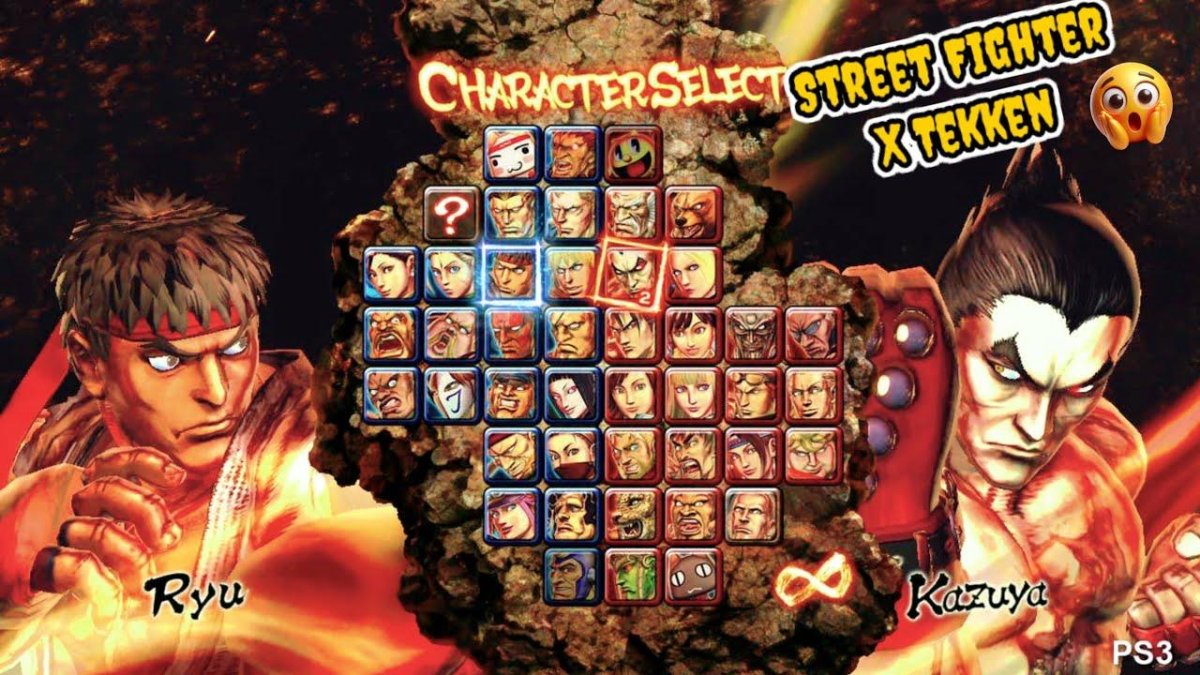 Street Fighter x Tekken бойцы