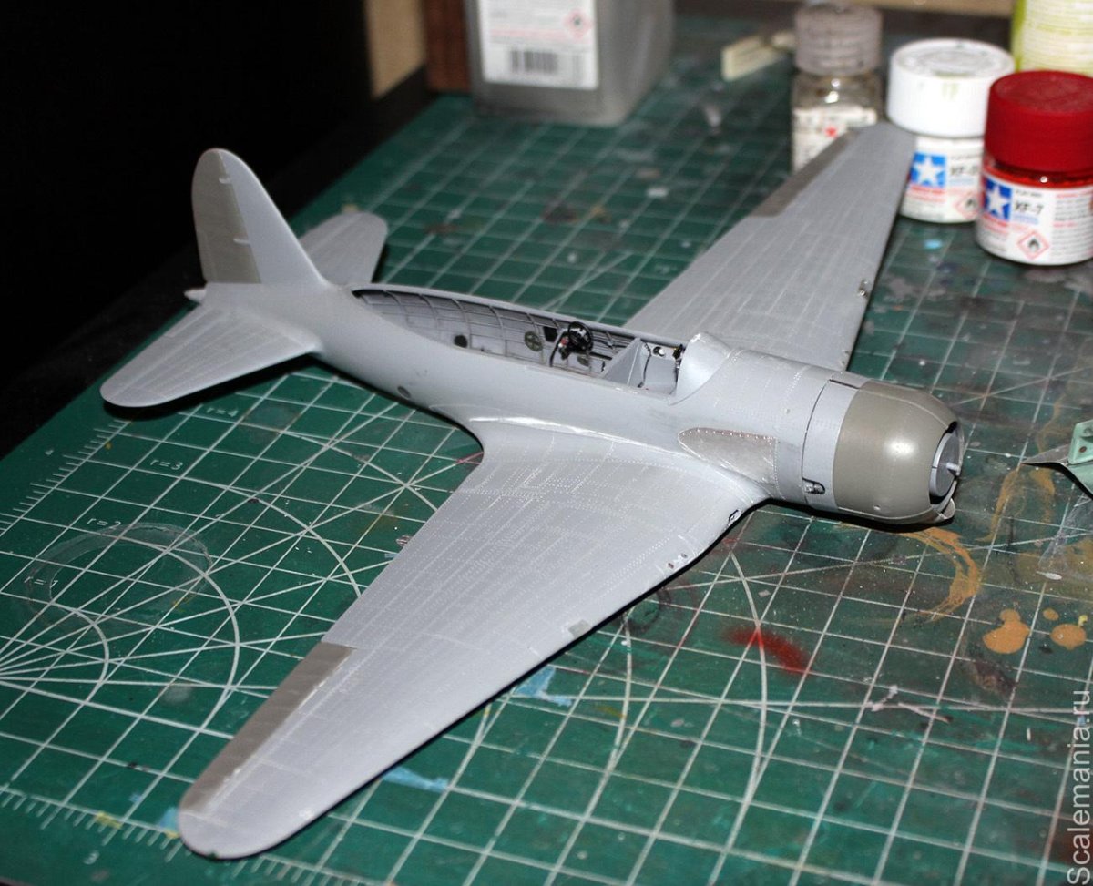 Сборная модель "Советский бомбардировщик Су-2"