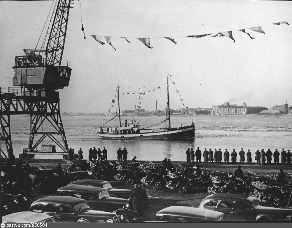 Ленинградский морской порт 1930