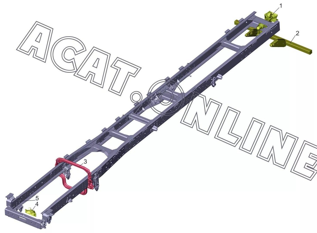 Ширина рамы МАЗ 6312