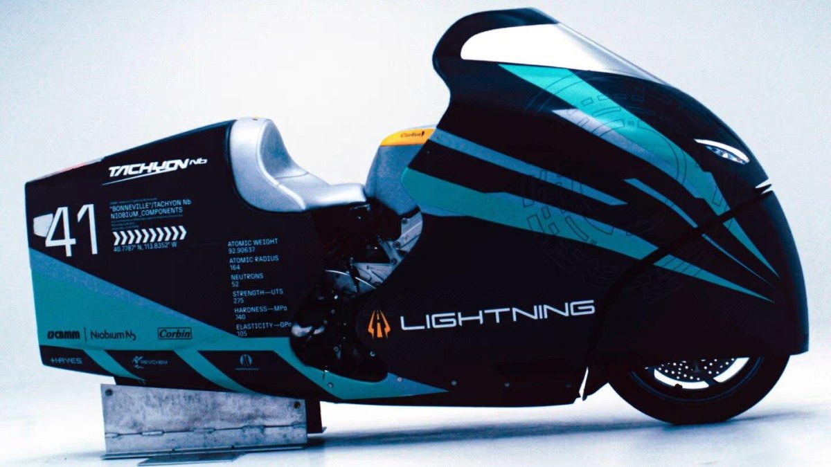 Электромотоцикл 400 км/ч