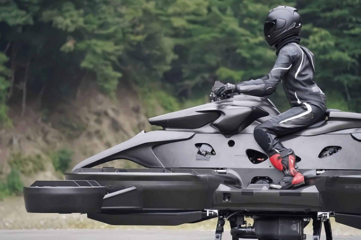 Летающий мотоцикл Hoverbike s3