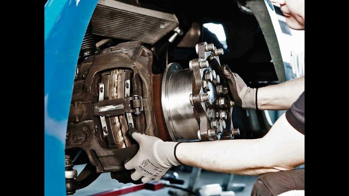 Дисковый тормоз грузового автомобиля