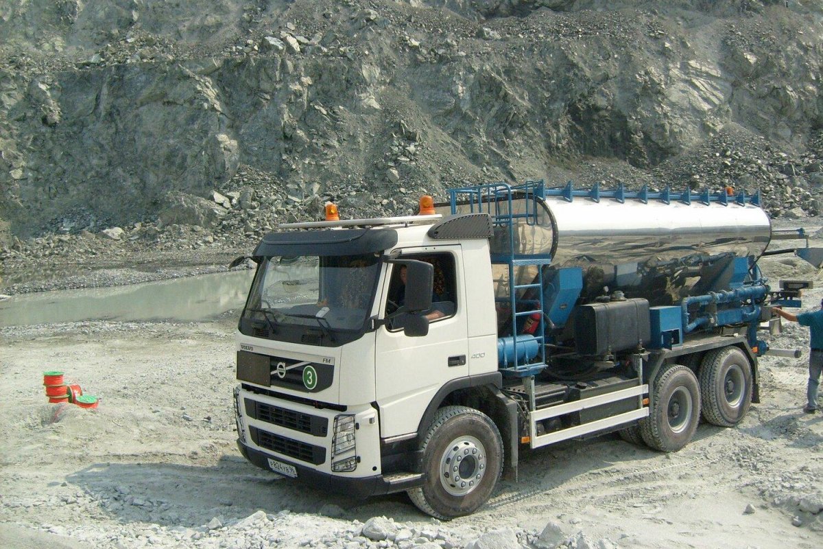 Смесительно-зарядная машина Isuzu 8×4