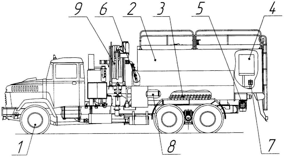 Машина смесительно-зарядная МСЗ-16