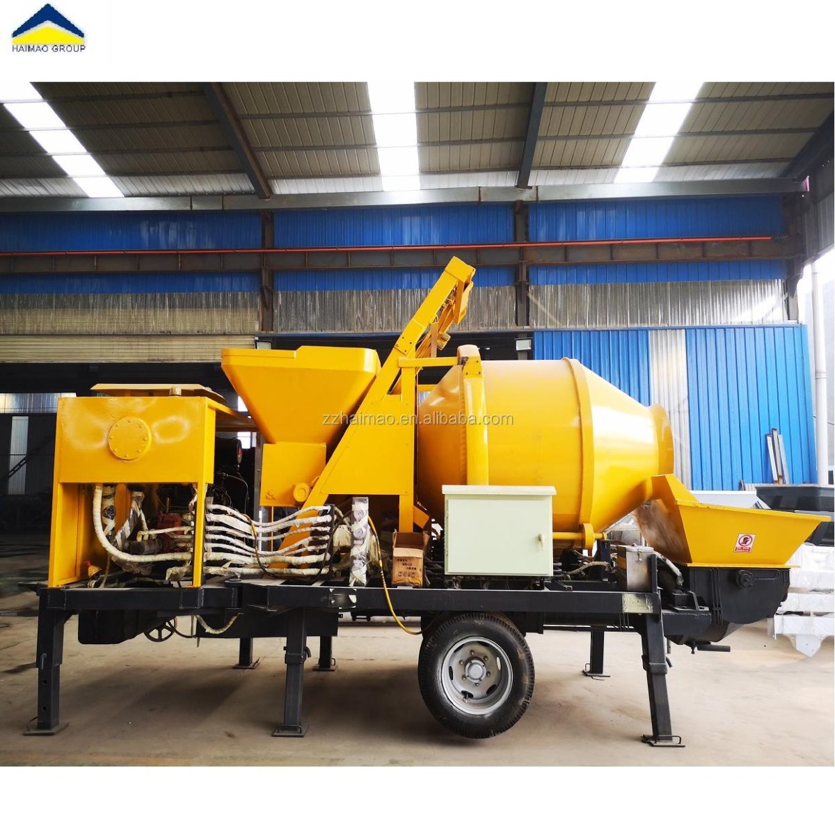 Бетономешалка БСУ