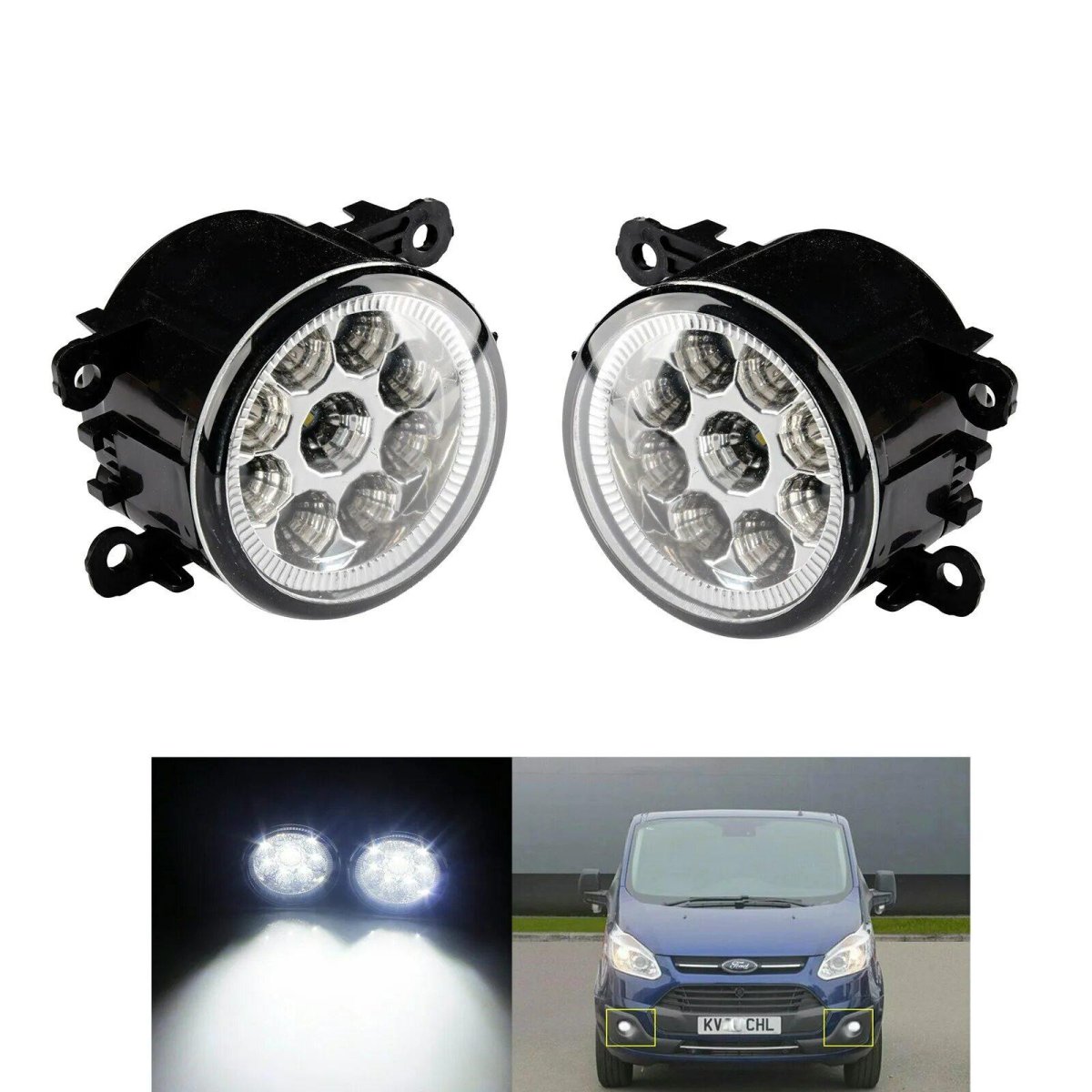 Лед фары Форд Транзит