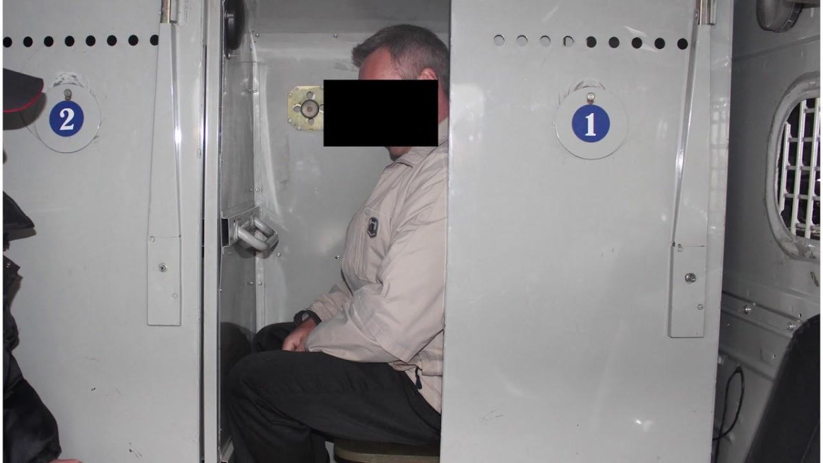 Автозаки ФСИН внутри