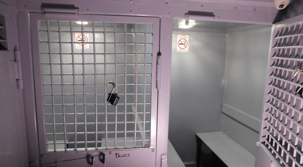 Автозаки ФСИН внутри