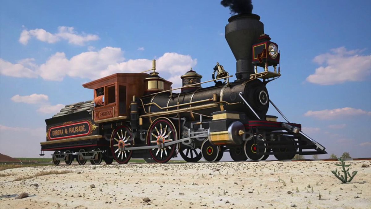 Паровоз дикий Запад