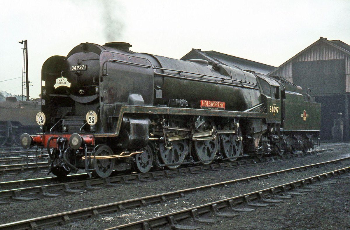 Паровоз ОП 7587