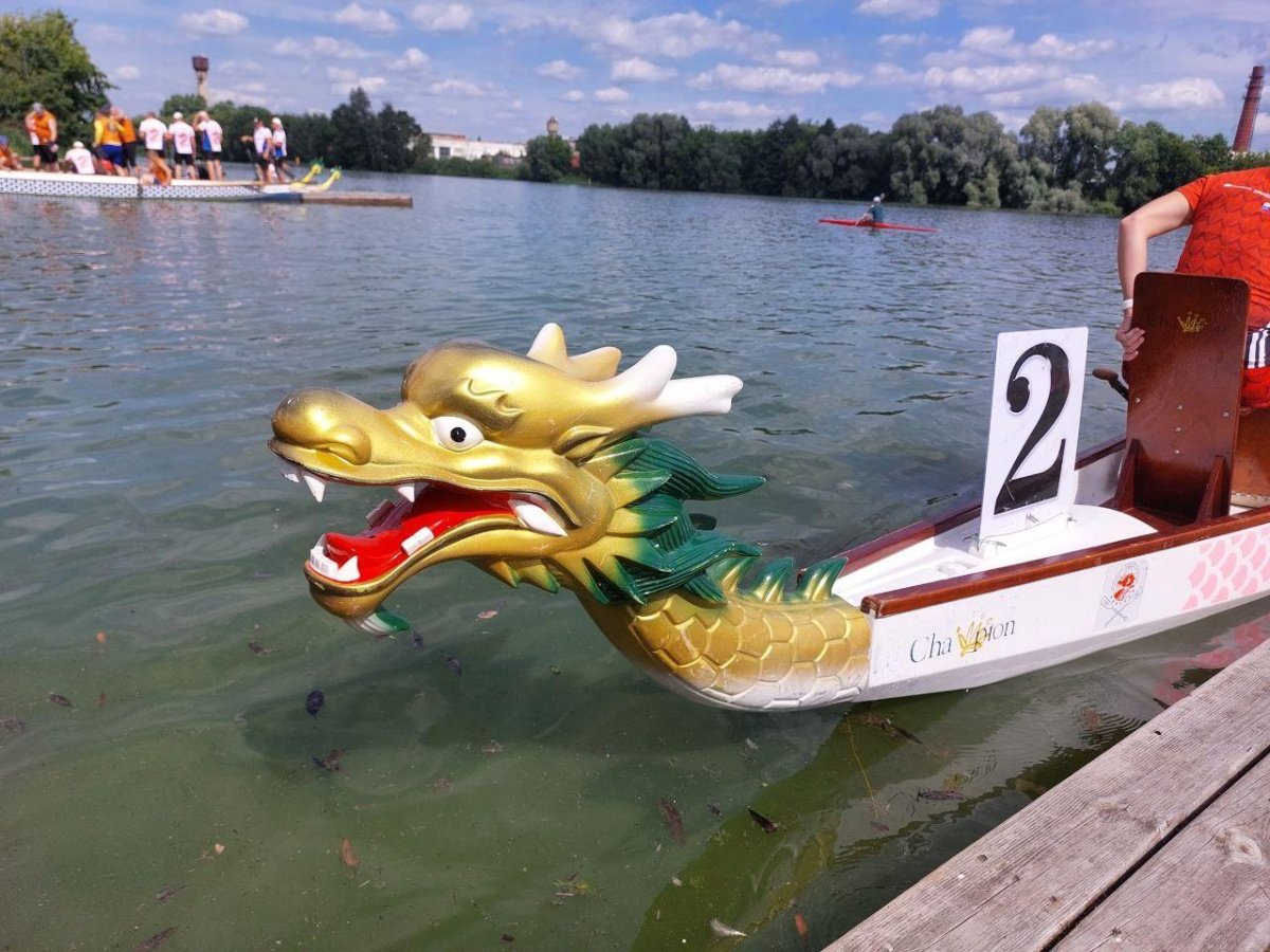 Лодка дракон