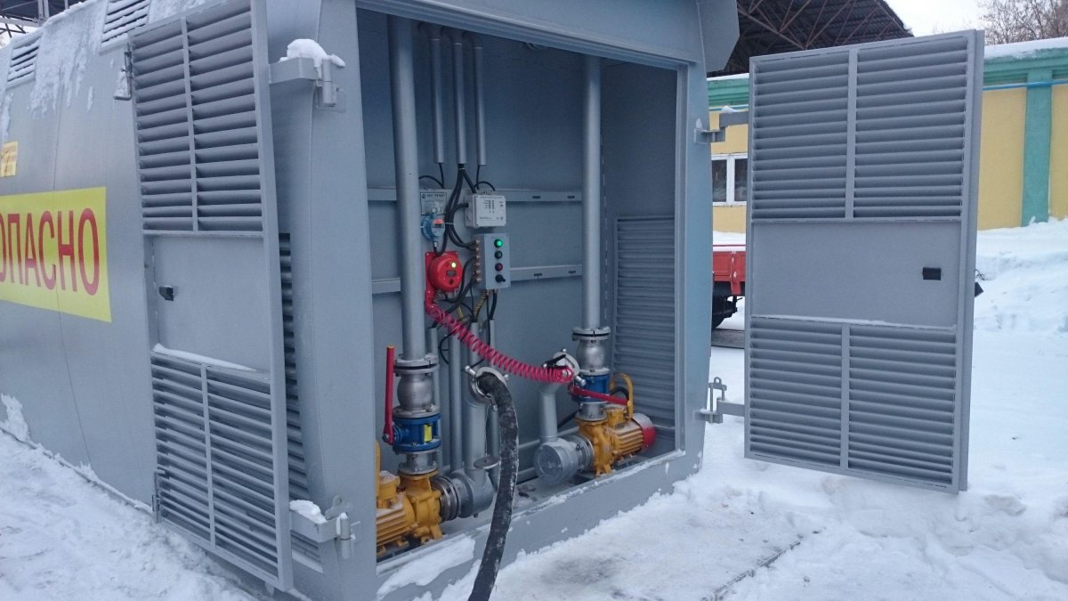 Контейнер хранения топлива КХТ