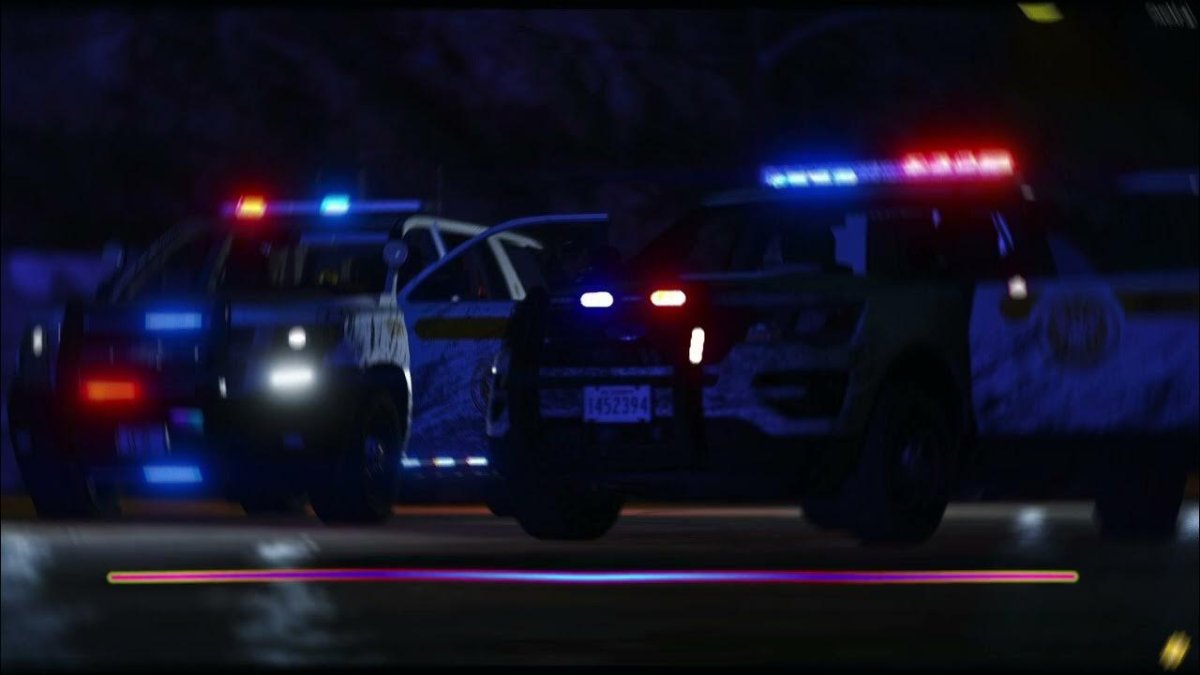 Полицейская мигалка полиция США