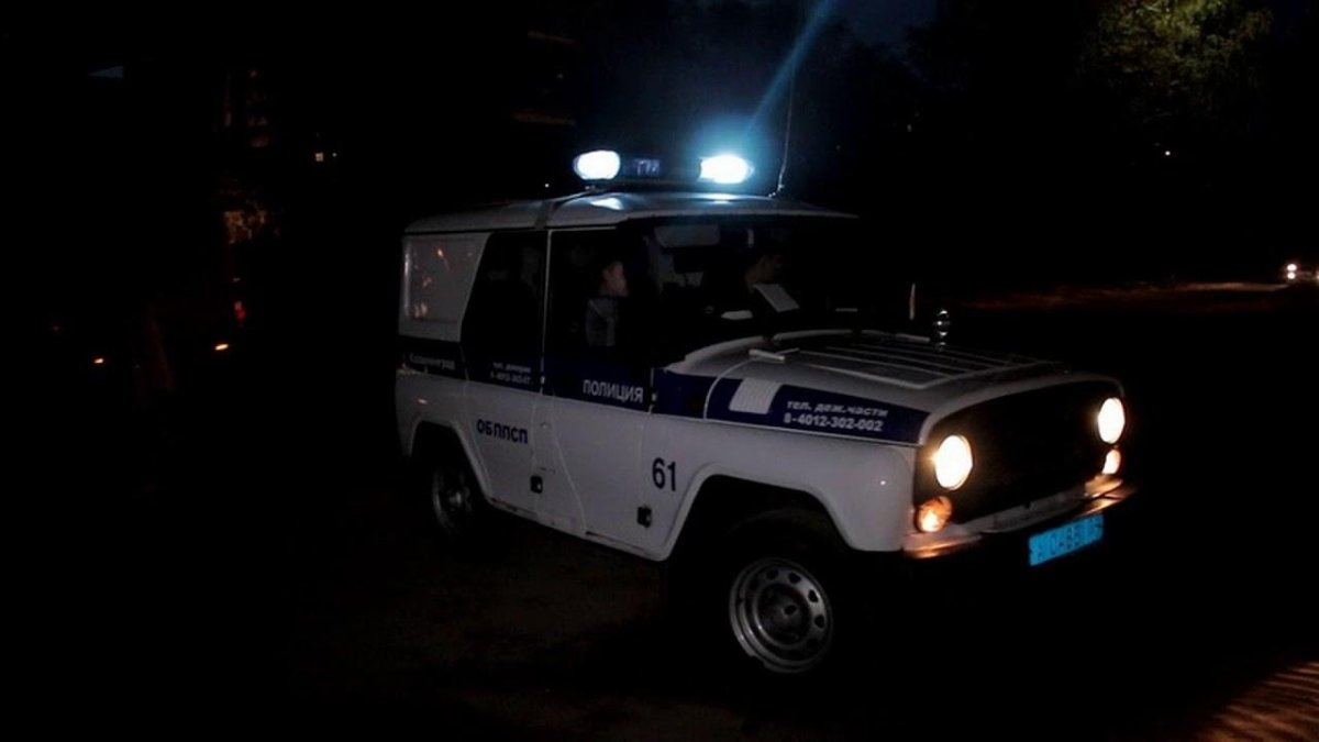 УАЗ Патриот ППС ночью